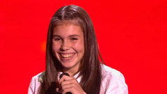 Алина Михальченко. «Mama Knows Best». Голос.Дети-2. Слепое прослушивание. Фрагмент выпуска от 20.02.2015