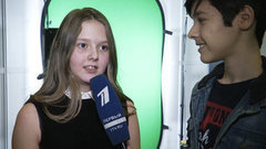 Юлия Асессорова. Интервью после Слепого прослушивания. Голос.Дети-2