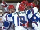 Российская молодежная сборная по хоккею разгромила команду Латвии на чемпионате мира в Канаде