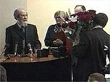 Сегодня в Москве в доме русского зарубежья Александр Солженицын вручал свои литературные премии