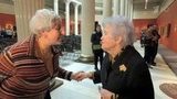 Президент Государственного музея изобразительных искусств имени Пушкина Ирина Антонова празднует 95-летний юбилей