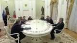 Владимир Путин встретился с участниками президентской гонки
