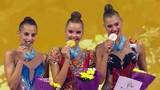 Седьмую награду высшей пробы завоевали российские гимнастки на Чемпионате мира в Болгарии