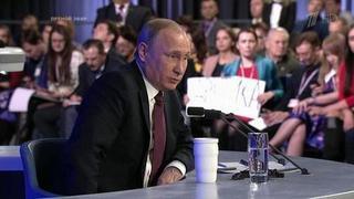 Большая пресс-конференция Владимира Путина 2016. Часть 7