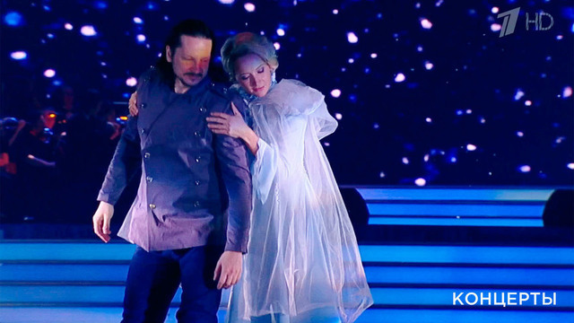 Оксана Домнина и Максим Шабалин. Юбилейный вечер Татьяны Тарасовой. Фрагмент выпуска от 12.03.2017