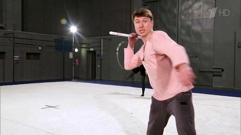 Алексей Ягудин. Художественная гимнастика. Профайл. Без страховки. Фрагмент выпуска от 28.05.2016