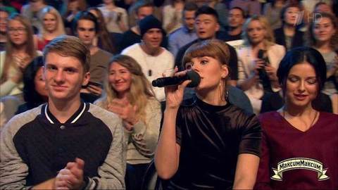 Максим Галкин и его партнеры по шоу «Точь-в-точь» — «Песня остается с человеком». МаксимМаксим. Фрагмент выпуска от 15.10.2016