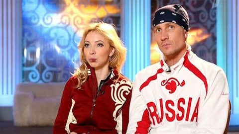 Татьяна Тотьмянина и Роман Костомаров. Тренировка. Фрагмент выпуска от 31.03.2012