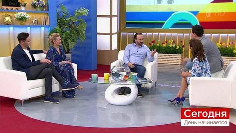 Татьяна Волосожар, Максим Траньков и Илья Авербух: «Это детский сад имени Ильи Авербуха!». Сегодня. День начинается. Фрагмент выпуска от 29.03.2019