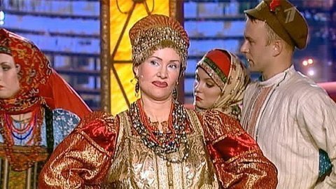 «Новогодний смех» на Первом. Бабкина и Кадышева. Большая разница. Фрагмент выпуска от 06.01.2013