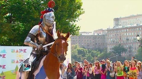 Настоящий рыцарский турнир. Парк. Фрагмент выпуска от 02.08.2015