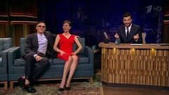 Игроки баскетбольного ЦСКА, Егор Бероев и Ксения Алферова. Вечерний Ургант. 645 выпуск от 18.05.2016