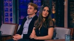 Актеры Мила Кунис и Джеймс Франко. Вечерний Ургант. Фрагмент выпуска от 07.03.2013