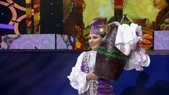 Роза Сябитова — «Татарский танец». Художественная гимнастика. Без страховки. Фрагмент выпуска от 28.05.2016