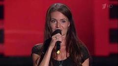 Ксения Миляева. «С тобой». Голос-5. Слепое прослушивание. Фрагмент выпуска от 07.10.2016