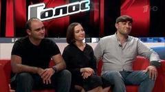 Денис и Темур Хагба перед поединком с Дарьей Антонюк: «Видно было, что она с опаской относится к нам».Голос-5. Фрагмент выпуска от 04.11.2016