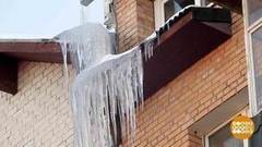 Разрушительные сосульки. Доброе утро. Фрагмент выпуска от 10.02.2017