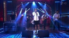 Макс Корж и группа «Фрукты» — «Жить в кайф». Вечерний Ургант. Фрагмент выпуска от 19.06.2015