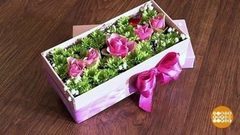 Букет в коробке. Доброе утро. Фрагмент выпуска от 07.03.2017