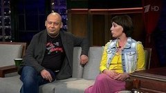 Актриса Чулпан Хаматова и режиссер Алексей Герман-младший. Вечерний Ургант. Фрагмент выпуска от 03.06.2015