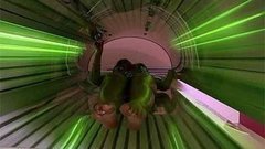 Солярий: польза и вред. Доброе утро. Фрагмент выпуска от 02.04.2015