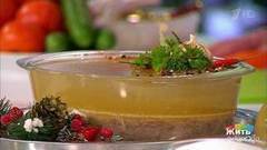 Холодец — новогоднее блюдо. Жить здорово! Фрагмент выпуска от 27.12.2017