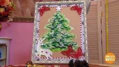 Елка из туалетной бумаги от Ольги Никишичевой. Доброе утро. Фрагмент выпуска от 28.12.2017