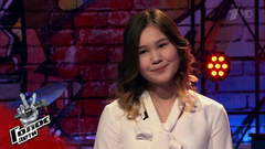 Назгуль Отузова. «У меня нет музыкального образования, но музыка в моей жизни играет огромную роль». Голос.Дети-5. Фрагмент выпуска от 22.02.2018