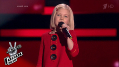 Кира Данилина. «Let’s Twist Again». Голос.Дети-5. Слепое прослушивание. Фрагмент выпуска от 16.03.2018