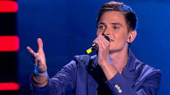 Дмитрий Пермяков. «Поговори со мною, мама». Голос-4. Слепое прослушивание. Фрагмент выпуска от 09.10.2015