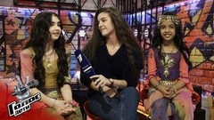«Пусть наша подруга Эден Голан выиграет». Вероника Инкико, Лавалина Сандип Наир. Интервью после Поединка. Голос.Дети-5