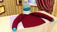 Как сушить вязаные вещи. Доброе утро. Фрагмент выпуска от 15.10.2015