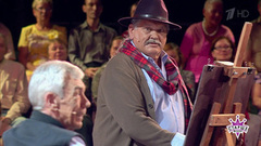 Опытный шаржист Александр Бубенов. Старше всех! Фрагмент выпуска от 22.07.2018