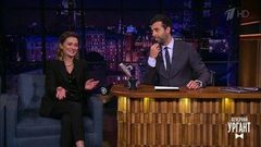 Надежда Михалкова и Эдуард Мацаберидзе. Вечерний Ургант. 1030 выпуск от 01.11.2018