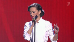 Эльмира Калимуллина. «Is it a crime». Голос-1. Четвертьфинал. Фрагмент выпуска от 14.12.2014