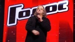 Александр Градский «разогревает» массовку. За кадром. Голос-1