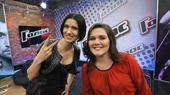 Дина Гарипова и Валерия Гринюк. Интервью до и после Поединка. Голос-1