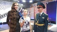 Роман Втюрин и Дина Гарифуллина. Интервью до и после Поединка. Голос-1