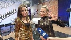 Полина Зизак и Дарья Дубовицкая. Интервью до и после Поединка. Голос-1