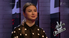София Тарасова перед прямым эфиром. Голос 7. Фрагмент выпуска от 21.12.2018