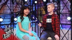 «Я пошла к Пелагее, потому что мы с ней подружились». Рената Таирова. Интервью после Слепого прослушивания. Голос.Дети-6