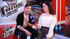 «Люблю полежать на диванчике с попкорном». Егор Чичин. Интервью после Слепого прослушивания. Голос.Дети-6