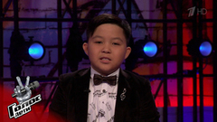 Ержан Максим. «Я стараюсь учить русский язык вместе с мамой и друзьями». Голос.Дети-6. Фрагмент выпуска от 01.03.2019