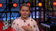 Екатерина Гаврилюк перед Дополнительным этапом. Голос.Дети-6. Фрагмент выпуска от 19.04.2019