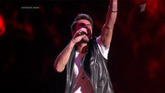 Нодар Ревия. «This love». Голос-2. Четвертьфинал. Фрагмент выпуска от 06.12.2013