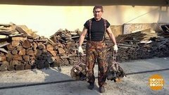 Дмитрий Талабуев носит дрова. Доброе утро. Фрагмент выпуска от 05.06.2019