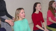 Фейсбилдинг: качаем лицо! Доброе утро. Фрагмент выпуска от 23.12.2015