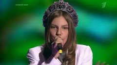 Екатерина Бизина. «Садочек». Голос.Дети-2. Дополнительный этап. Фрагмент выпуска от 10.04.2015