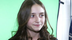 Камилла Кусова. Интервью после Слепого прослушивания. Голос.Дети-2