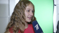 Софья Бровко. Интервью после Слепого прослушивания. Голос.Дети-2